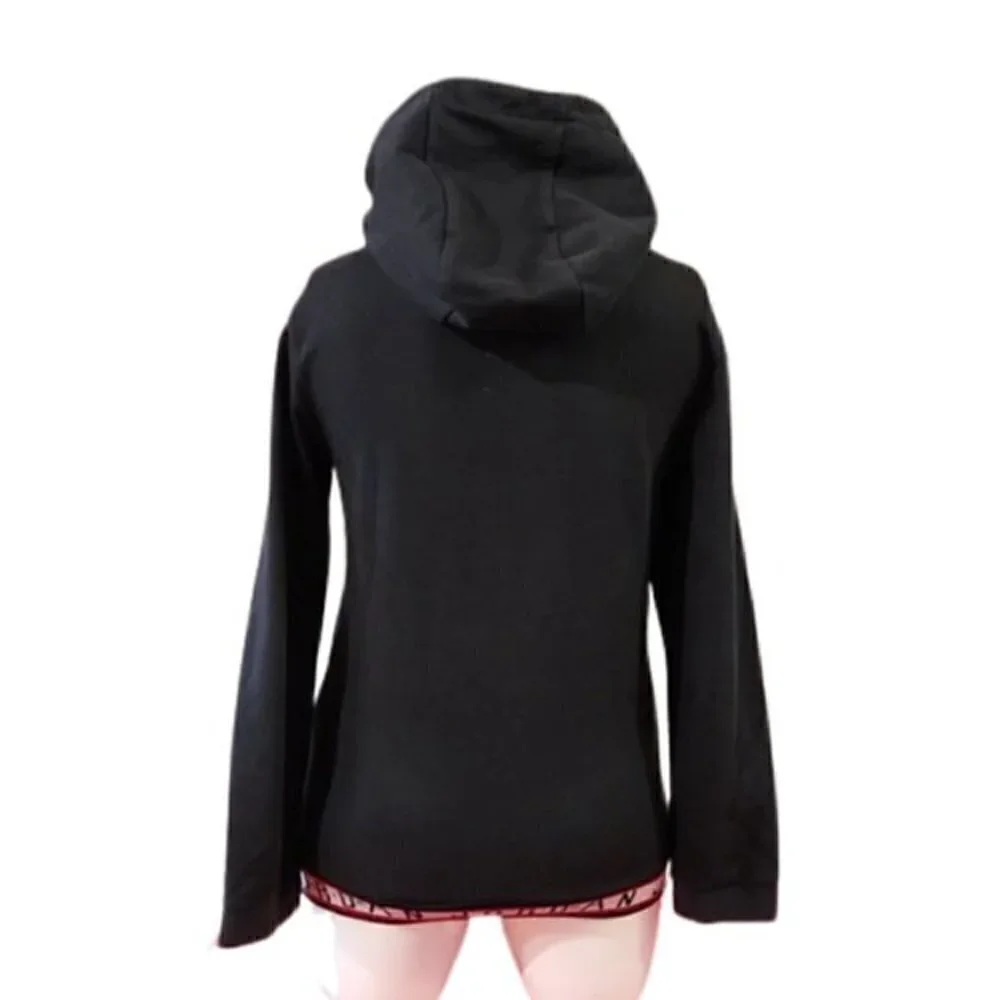 [Air Jordan] Black, White & Red Hoodie - Size S